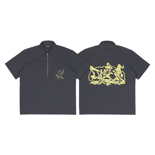 Lanee Clothing Streetwear WIZARD HALF-ZIP SHIRT