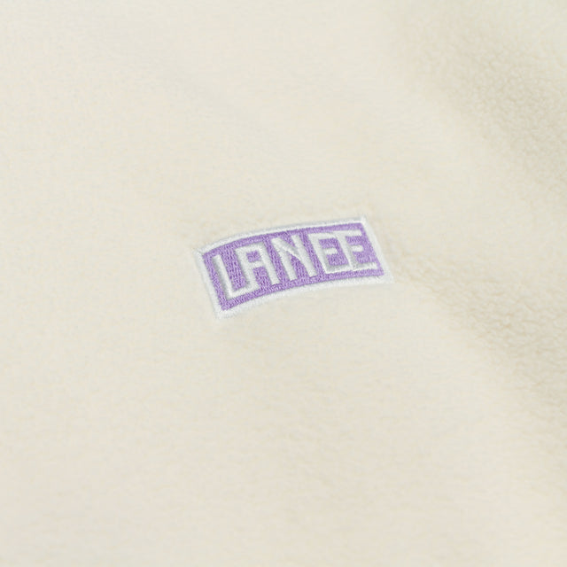 Lanee Clothing Streetwear BEIGE FLEECE HOODIE