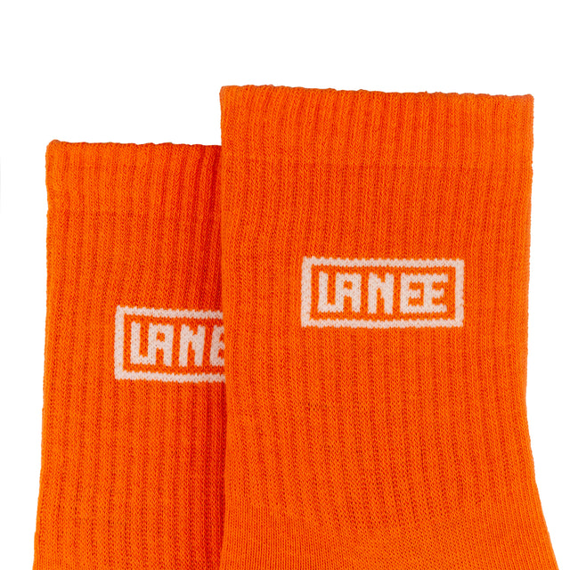 Lanee Clothing Streetwear ORANGE SOCKS