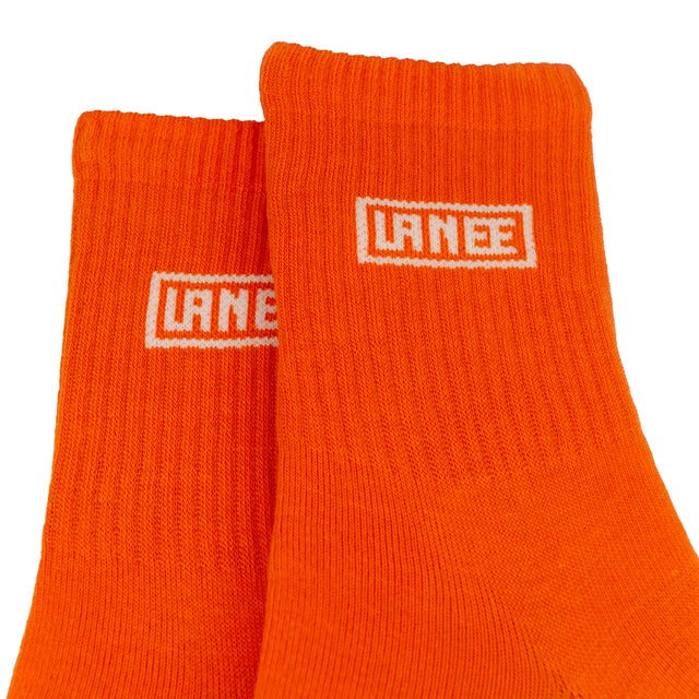 Lanee Clothing Streetwear ORANGE SOCKS