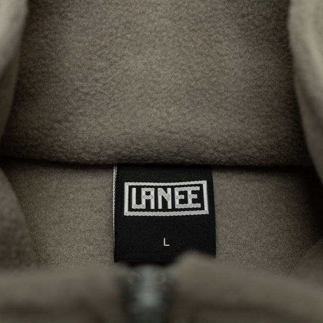 Lanee Clothing Streetwear D.GRAY/GRAY HALF-ZIP FLEECE