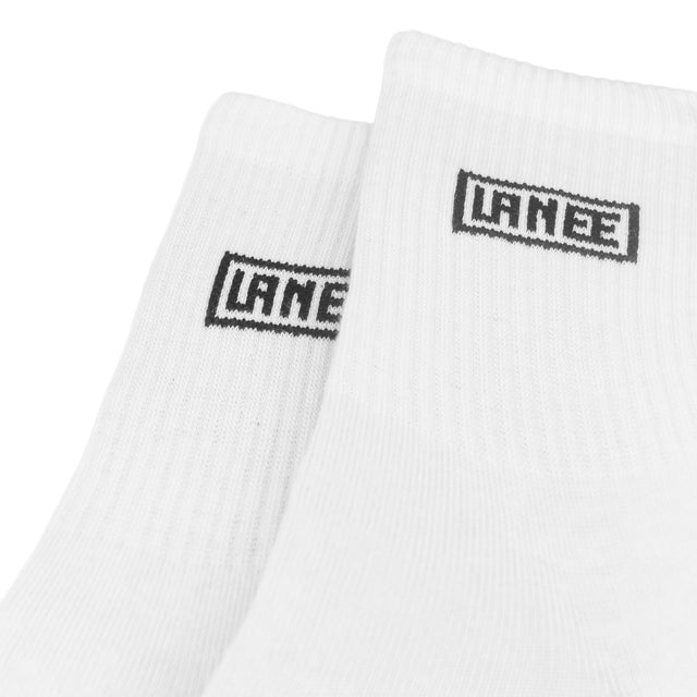 Lanee Clothing Streetwear WHITE SOCKS