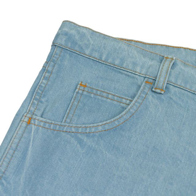 Lanee Clothing Streetwear DENIM WORK SHORTS 26
