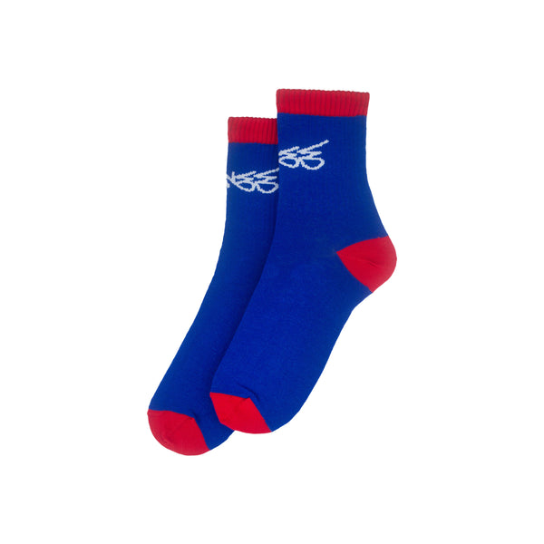 RED BLUE SOCKS