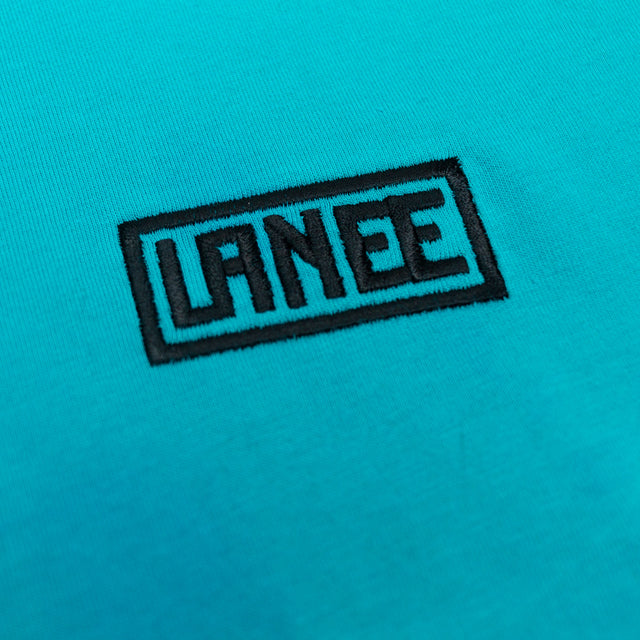 Lanee Clothing Streetwear PETROL/BLACK RAGLAN TEE