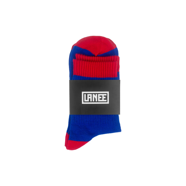 Lanee Clothing Streetwear RED BLUE SOCKS