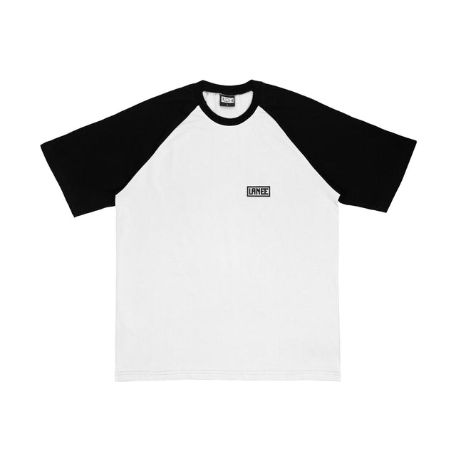 Lanee Clothing Streetwear B&W RAGLAN TEE