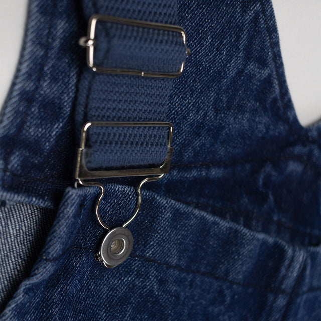DENIM BLUE OVERALLS