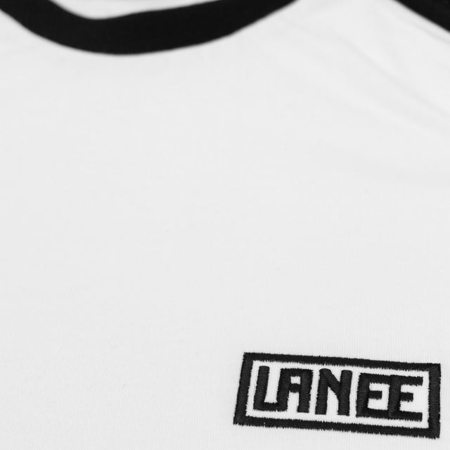 Lanee Clothing Streetwear B&W RAGLAN TEE