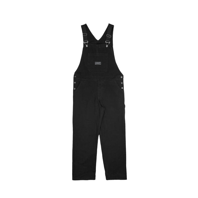 DENIM BLACK OVERALLS