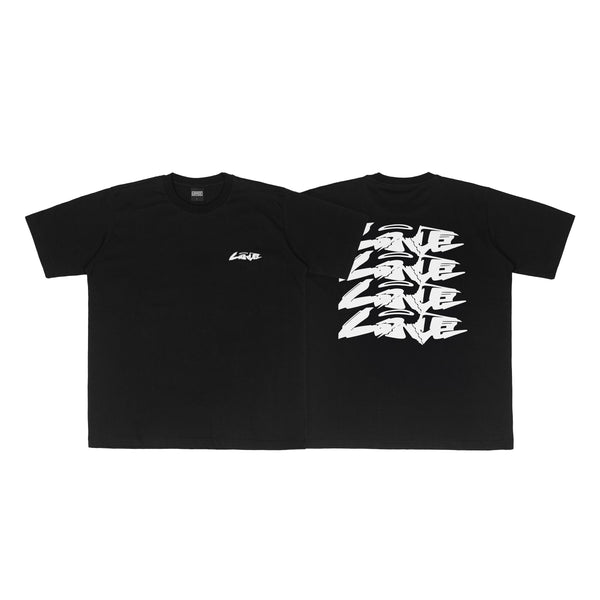 QBRICK BLACK AND WHITE TEE