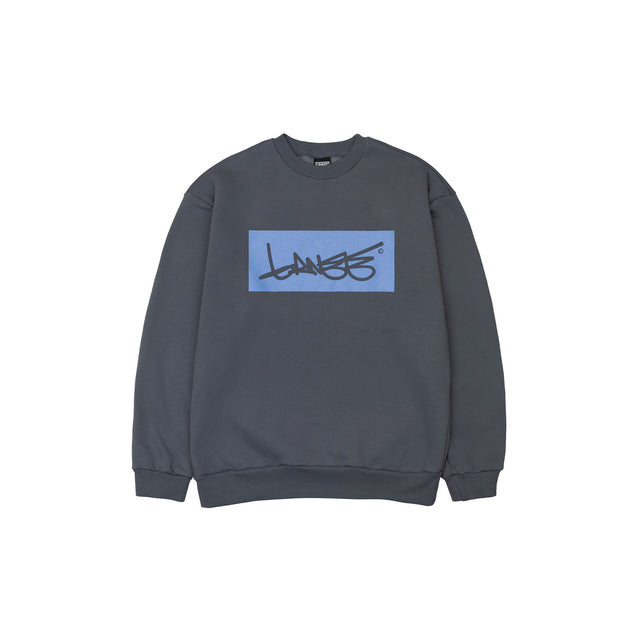 Lanee Clothing Streetwear GRAY CREWNECK