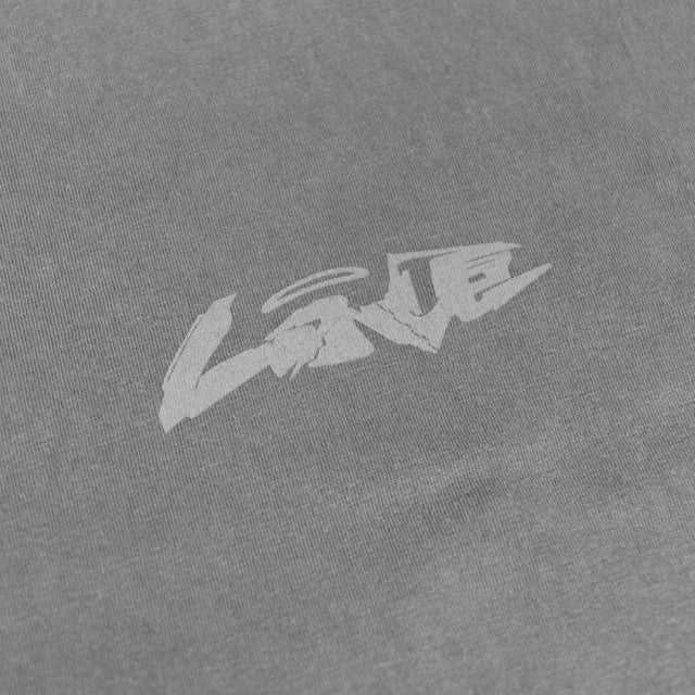 Lanee Clothing Streetwear QBRICK GRAY WASHED TEE