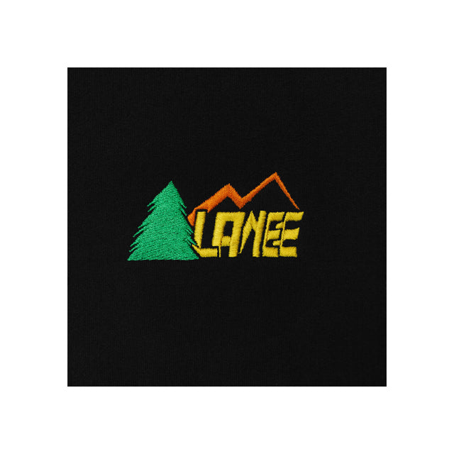 Lanee Clothing Streetwear TREE BLACK CREWNECK