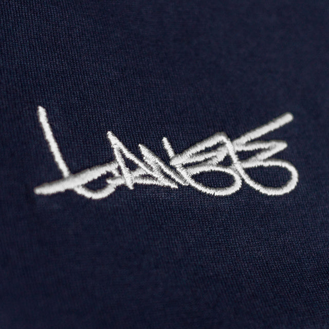 Lanee Clothing Streetwear V-NECK BLUE T-SHIRT