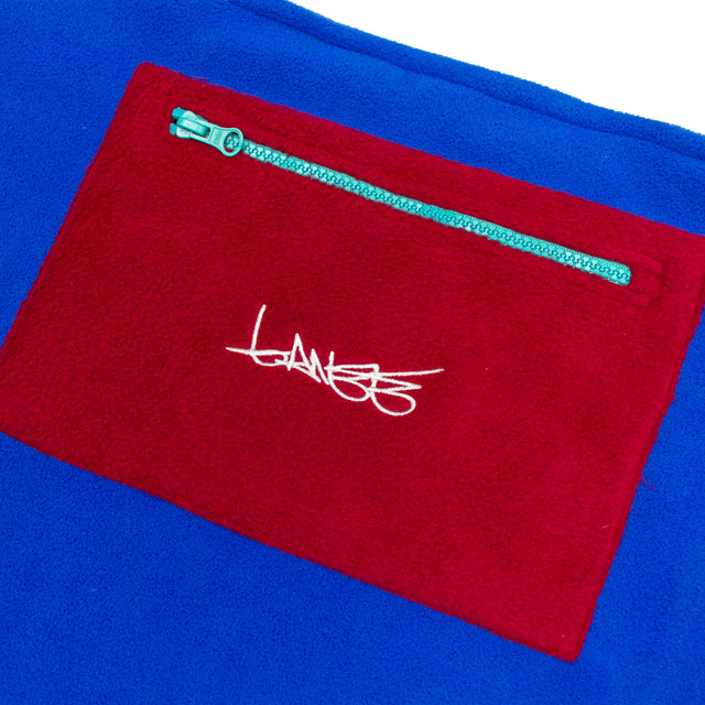 BLUE FLEECE BAG