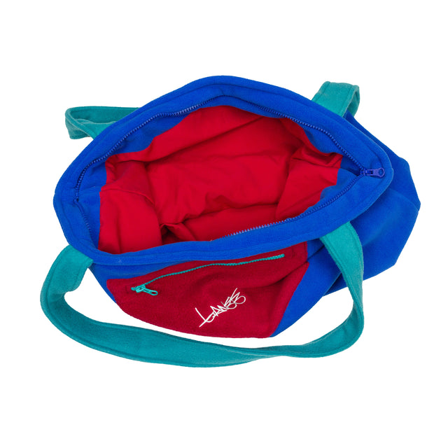 BLUE FLEECE BAG