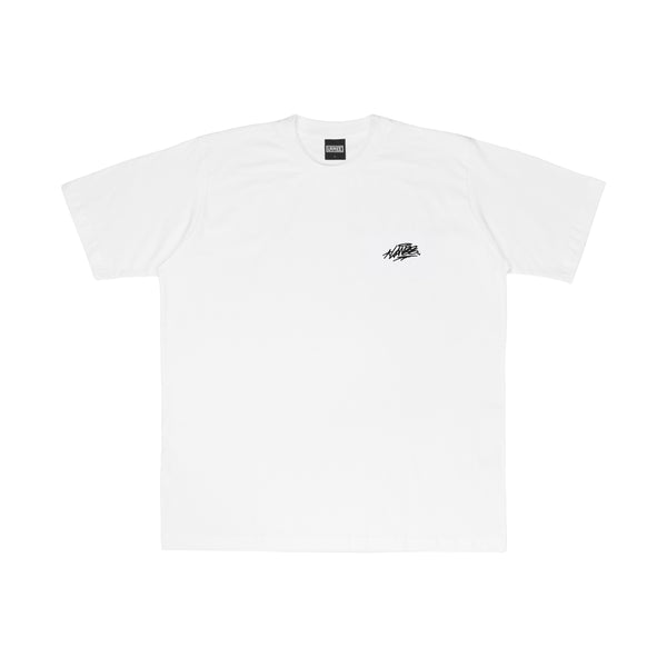 EMBROIDERED WHITE TEE
