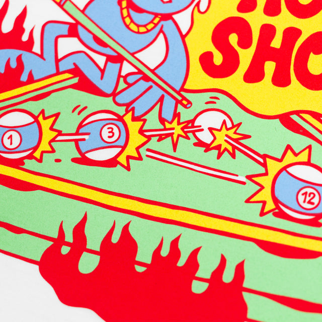 HOT SHOT WHITE TEE