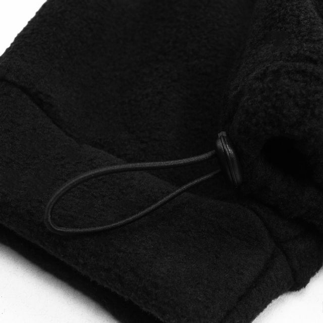 Lanee Clothing Streetwear BLACK TURTLENECK FLEECE