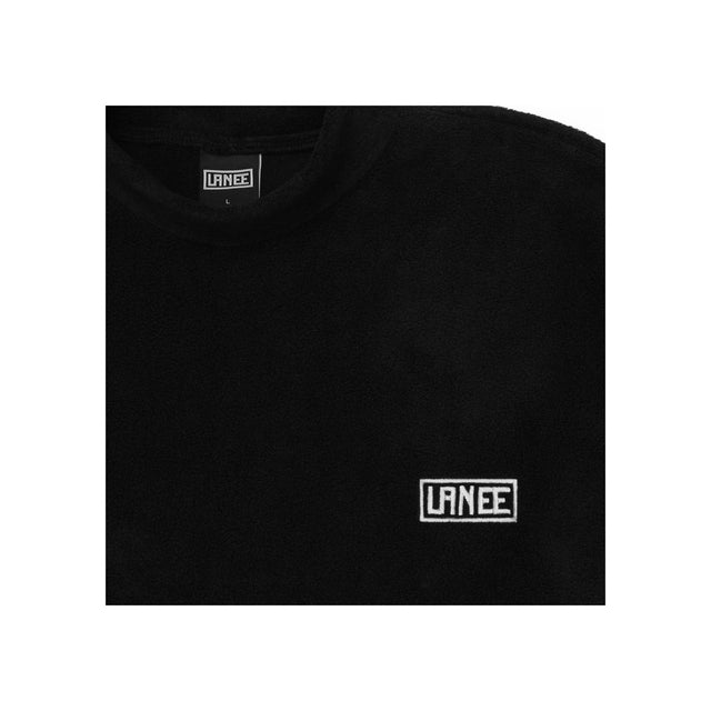 Lanee Clothing Streetwear BLACK TURTLENECK FLEECE