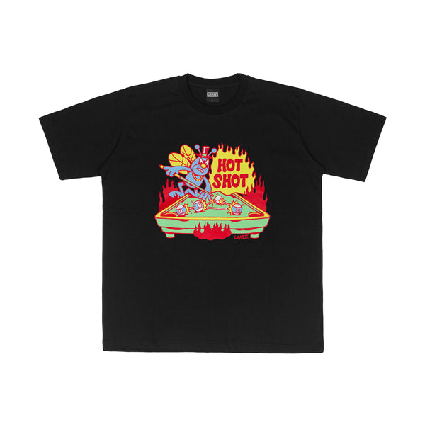 HOT SHOT BLACK TEE