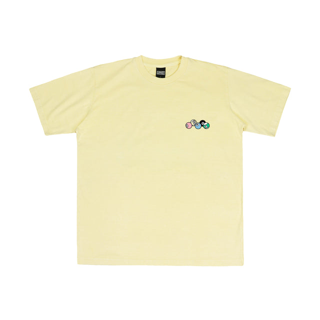 HOT SHOT YELLOW WASHED TEE