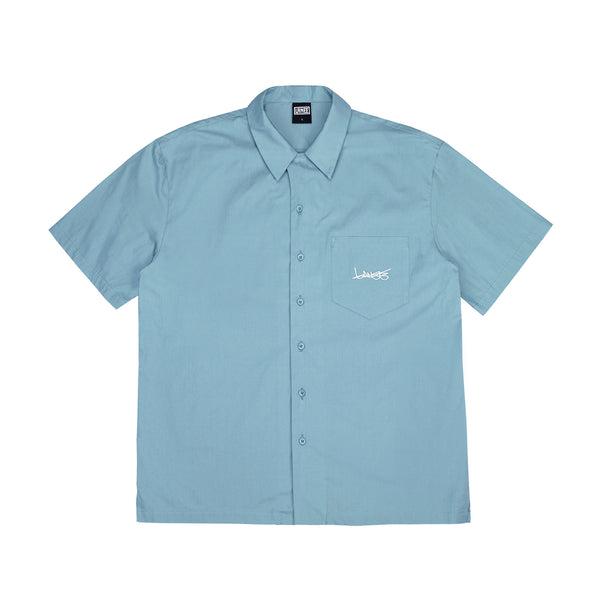 Lanee Clothing Streetwear LIGHT BLUE SHIRT