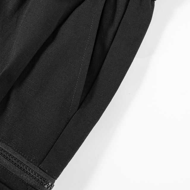 Lanee Clothing Streetwear BLACK CARGO SHORTS
