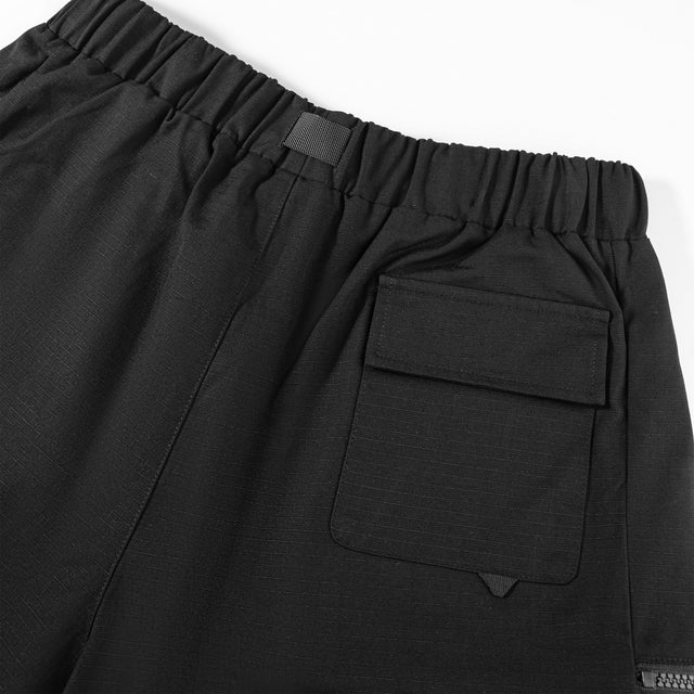 Lanee Clothing Streetwear BLACK CARGO SHORTS