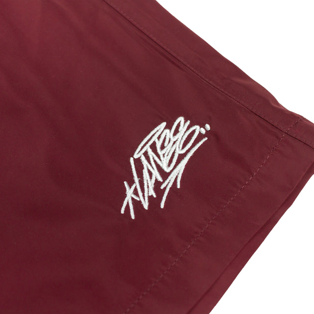 MAROON SWIM SHORTS