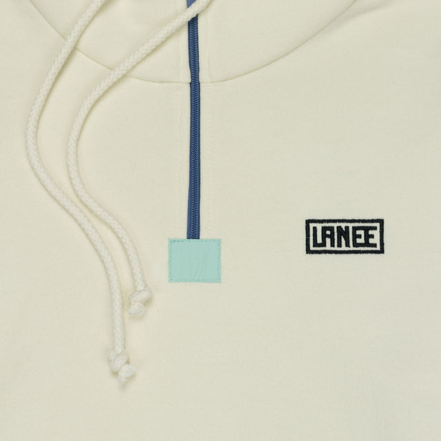 Lanee Clothing Streetwear BEIGE/BLACK/PURPLE HOODIE