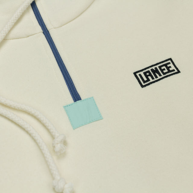 Lanee Clothing Streetwear BEIGE/BLACK/PURPLE HOODIE