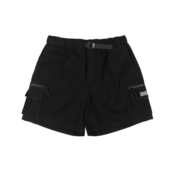 Lanee Clothing Streetwear BLACK CARGO SHORTS