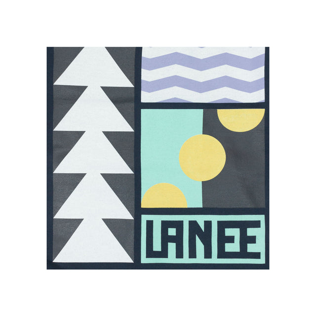 Lanee Clothing Streetwear MOUNTAIN D.BLUE HOODIE