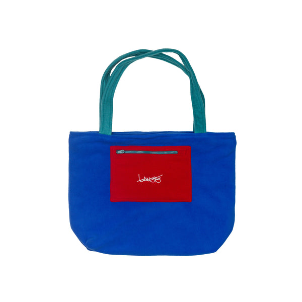 BLUE FLEECE BAG
