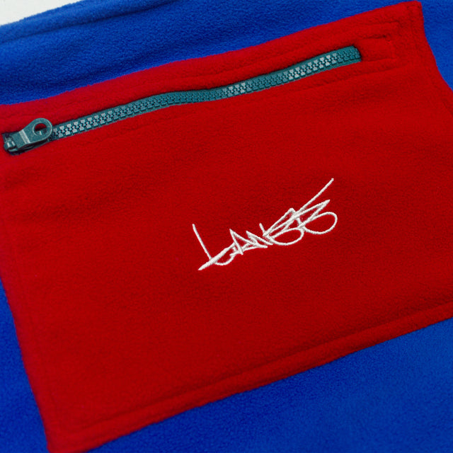 BLUE FLEECE BAG