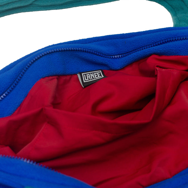 BLUE FLEECE BAG