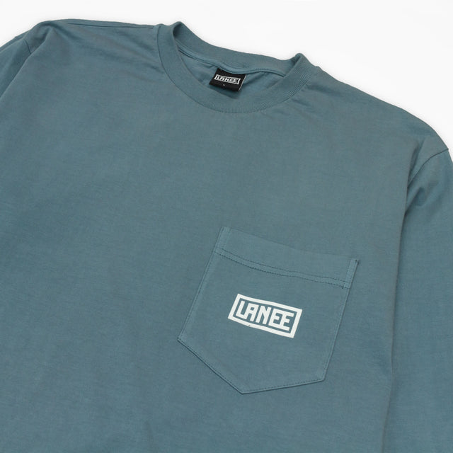 Lanee Clothing Streetwear WASHED BLUE LONGSLEEVE