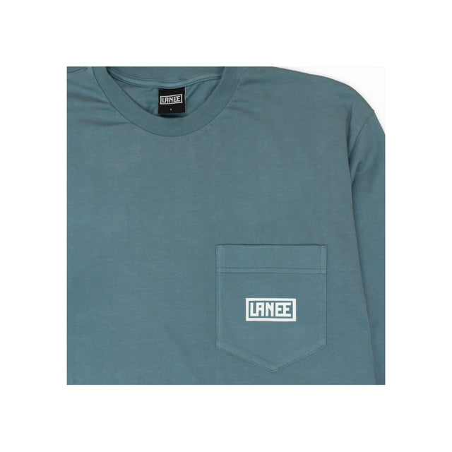 Lanee Clothing Streetwear WASHED BLUE LONGSLEEVE