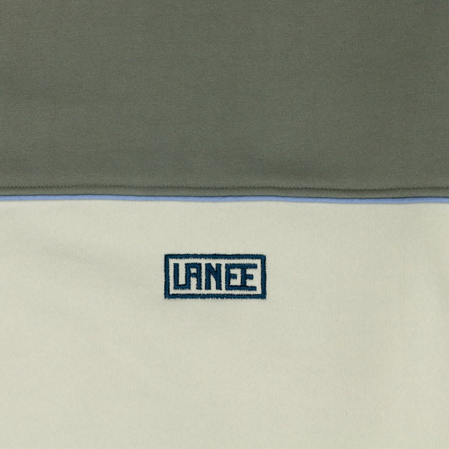 Lanee Clothing Streetwear OLIVE/BEIGE/PETROL CREWNECK