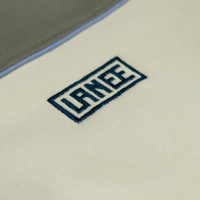 Lanee Clothing Streetwear OLIVE/BEIGE/PETROL CREWNECK