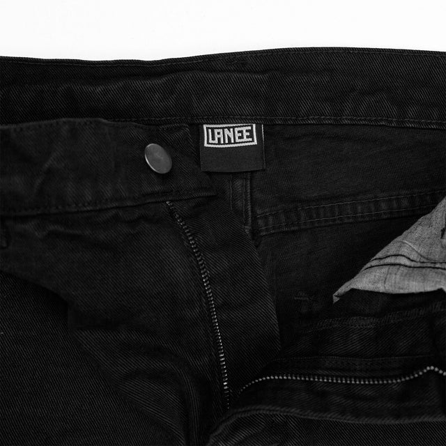 Lanee Clothing Streetwear BLACK WORK PANTS