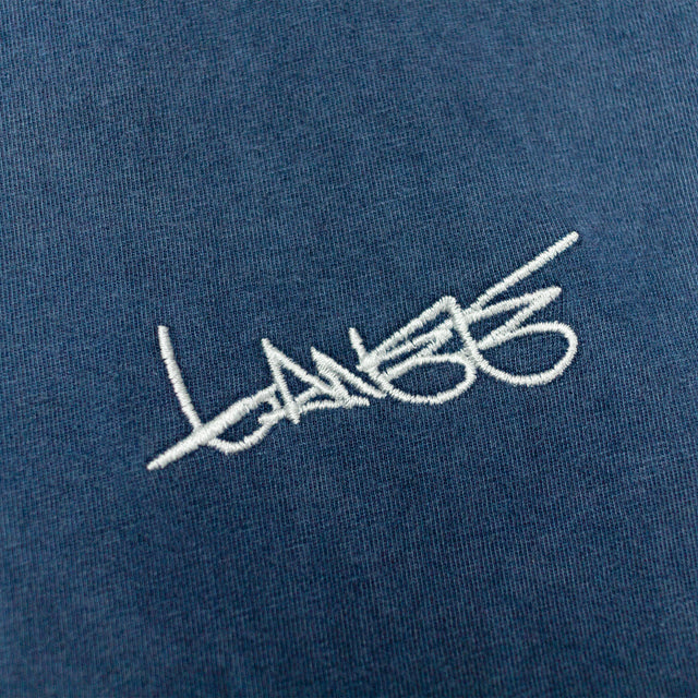 Lanee Clothing Streetwear BLUE WASHED TEE