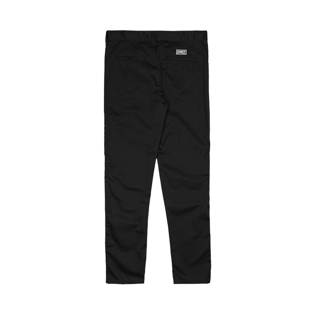 Lanee Clothing Streetwear SLIM-FIT BLACK CHINO PANTS