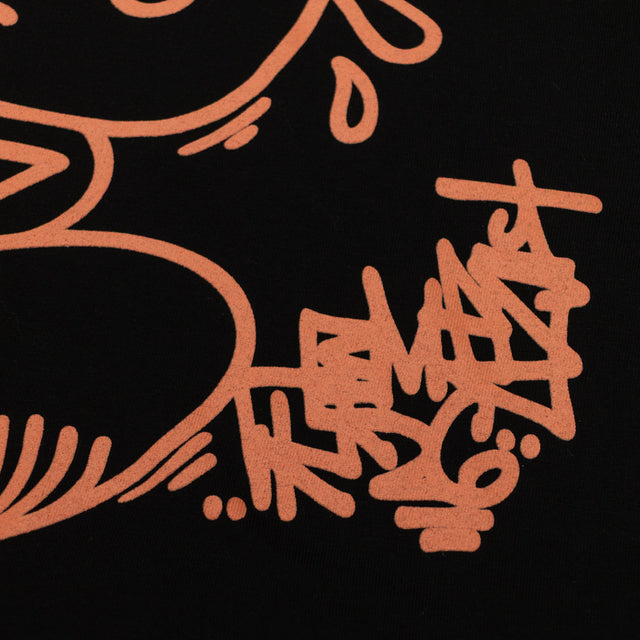 Lanee Clothing Streetwear POWER TO THE PEOPLE BLACK TEE