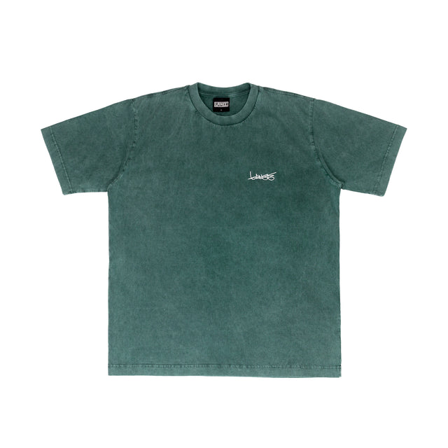 Lanee Clothing Streetwear GREEN WASHED TEE