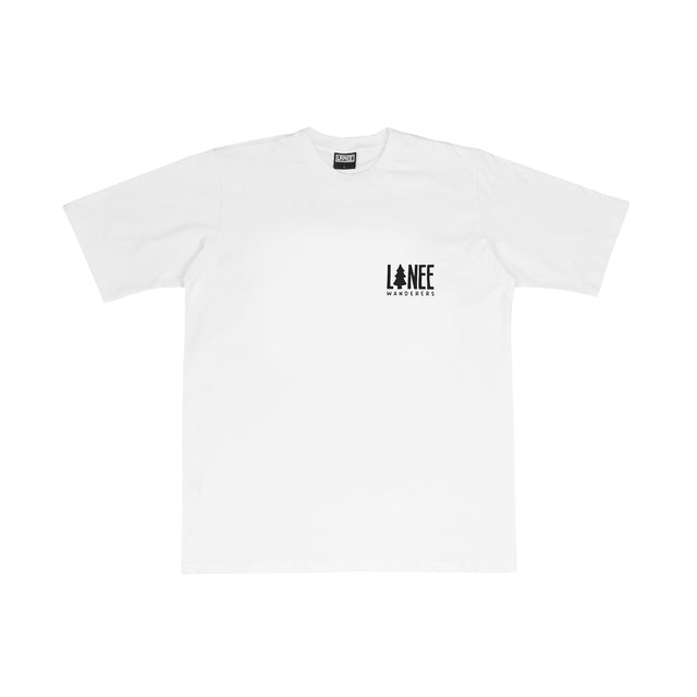 Lanee Clothing Streetwear CAMP ESSENTIALS WHITE TEE