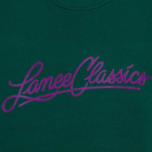 Lanee Clothing Streetwear LANEE CLASSICS GREEN CREWNECK LOOSE-FIT 21