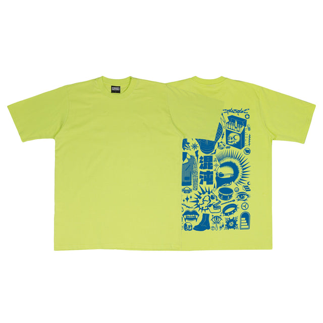 Lanee Clothing Streetwear STONERS LIME TEE